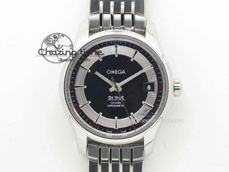 0216 Unisex Seamaster Planet Ocean 600M 43.5mm SS SCF 1:1 Best Edition Black Bezel Black Dial on Black Rubber Strap A8900 Super Clone 7664